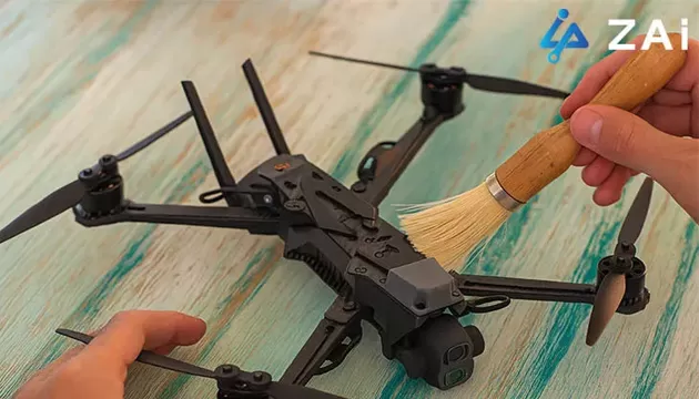 วิธีทำความสะอาดโดรน FPV