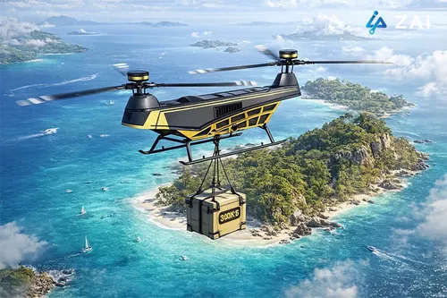 กรณีศึกษาโลจิสติกส์เกาะ: การขนส่ง ZAi-TH600 ไปยัง Cuttyhunk Island, MA